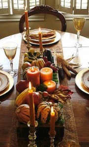 table thanksgiving holiday downton gourds grows hudson candles lovely