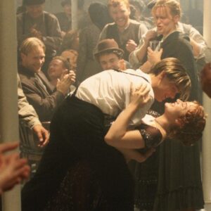 Jack and Rose dancing in Steerage on Titanic, Titanic Movie