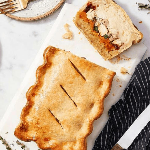 Turn Holiday Leftovers into a Delicious Turkey Dinner Pie
