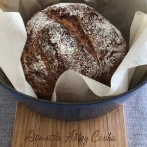 photo of no knead whole wheat bread