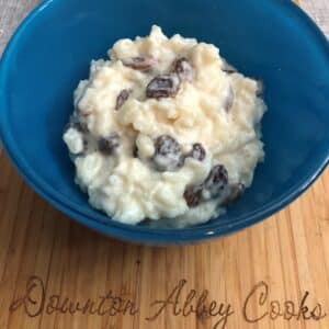 Simply Creamy Rice Pudding - Downton Abbey Cooks | Gilded Age Cooks