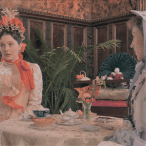 Gilded Age doll tea party