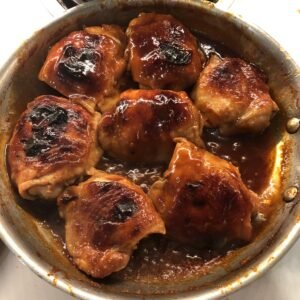 Saucy Chicken Thighs